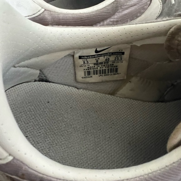 Nike Day Break Pre Montreal Retro Grey Suede Sneakers size 8.5 - Picture 7 of 9